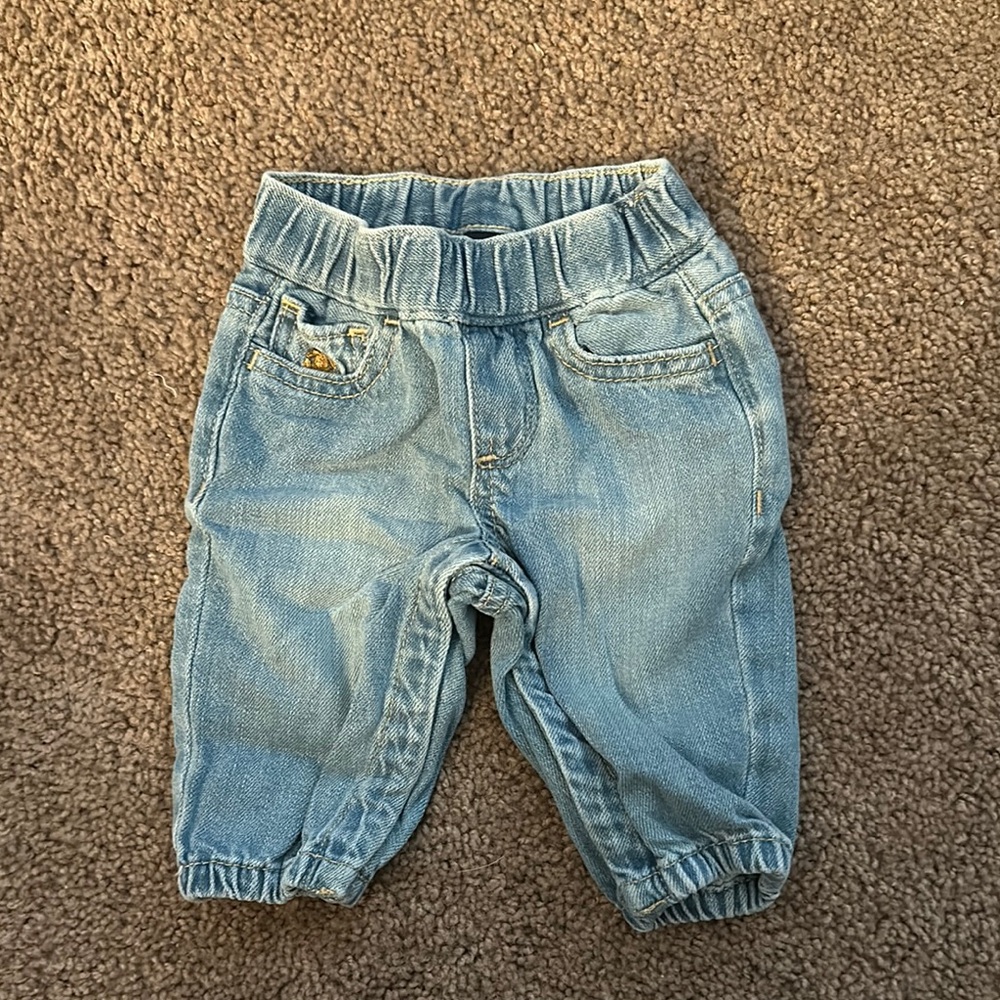 GAP Blue Jogger Jeans with Elastic Waistband